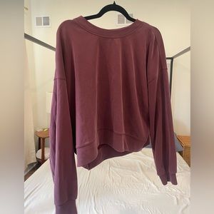 Lululemon Softstreme Perfectly Oversized Cropped Crew
